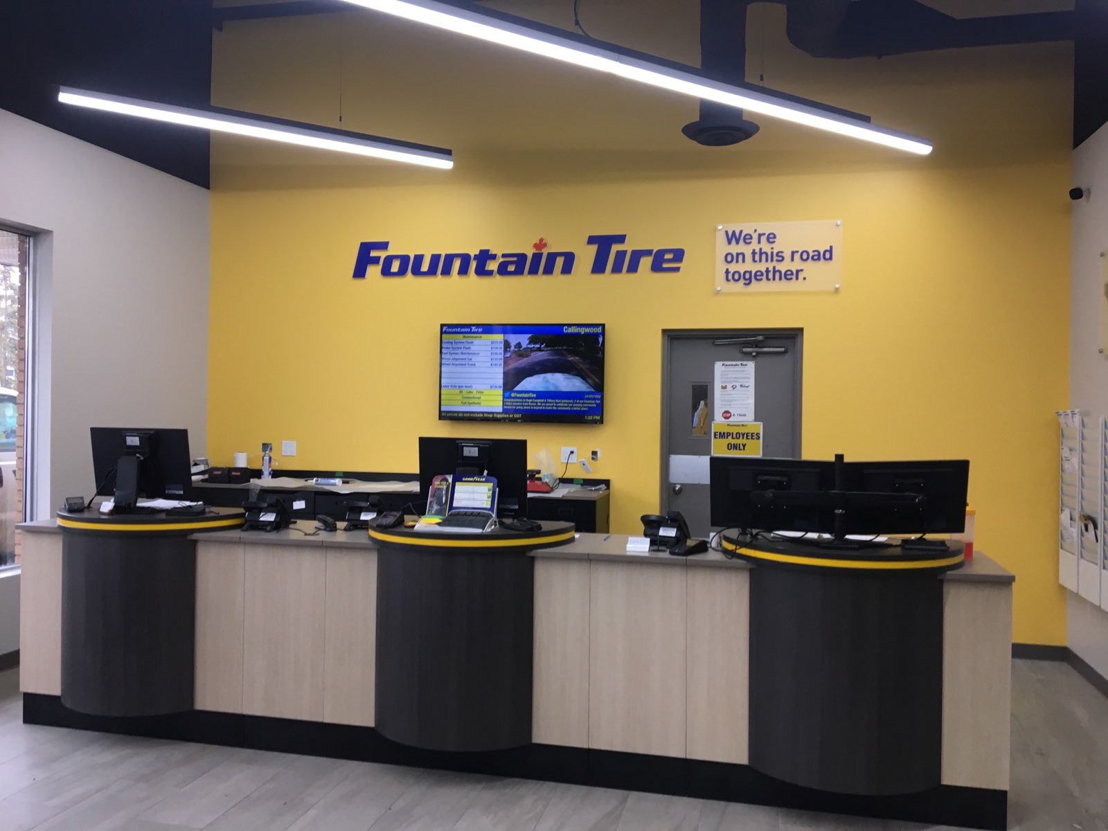 Recent Work Fountain Tire Vantage Builders Ltd.