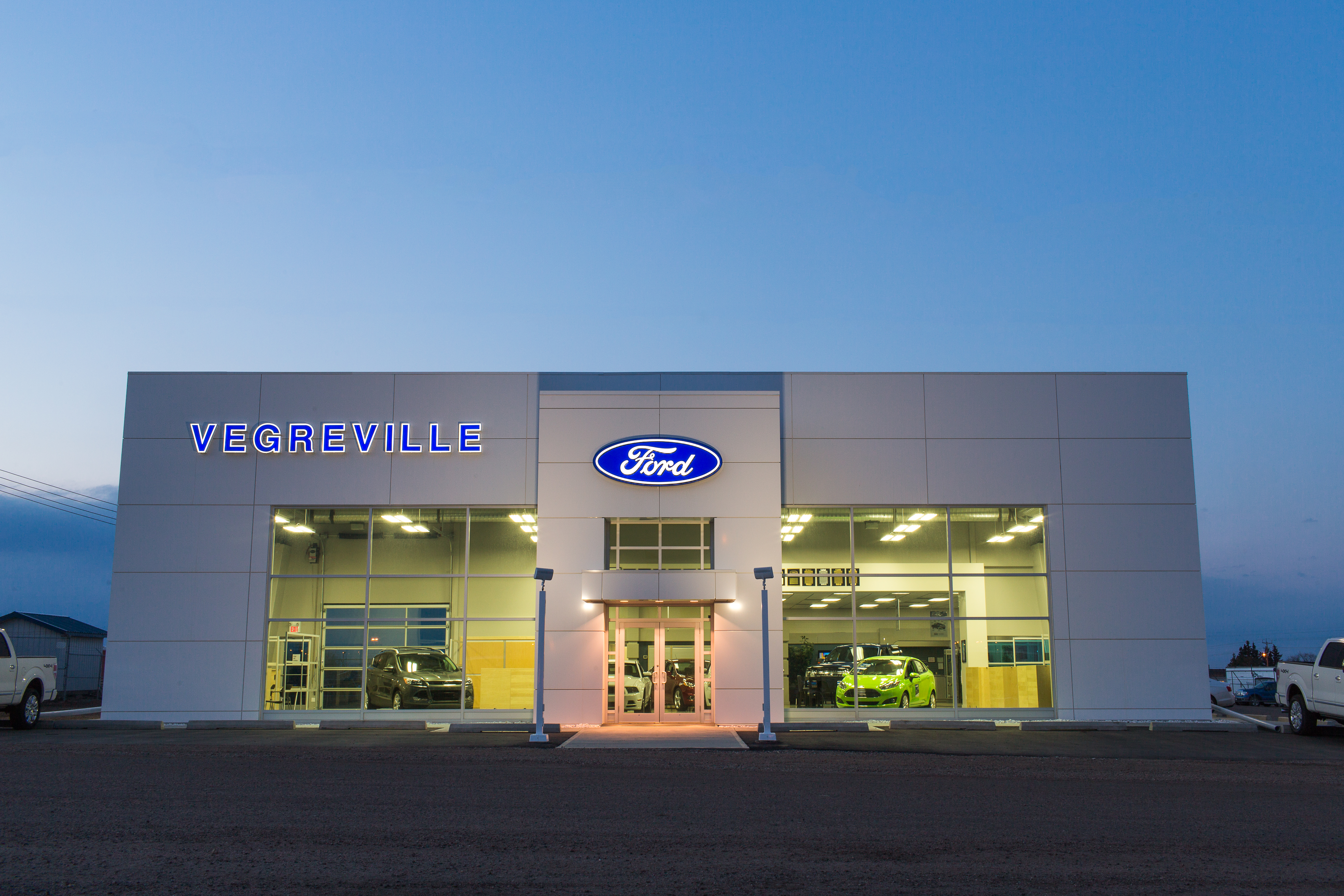 Recent Work: Vegreville Ford Dealership Addition