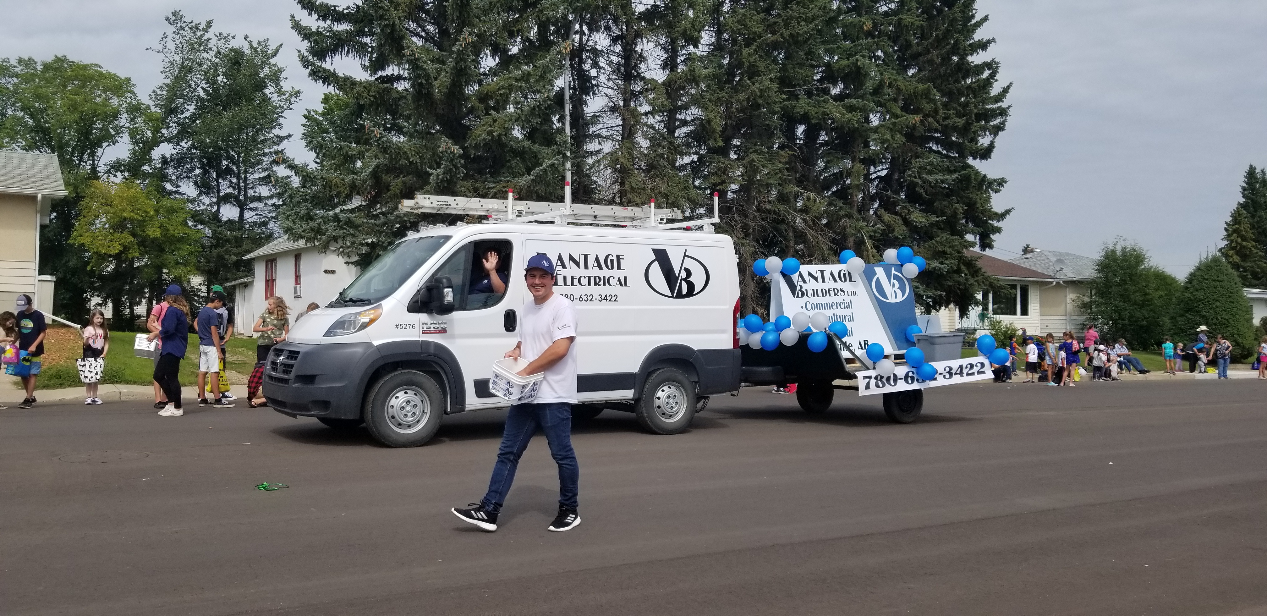 Vantage in Vegreville Parade